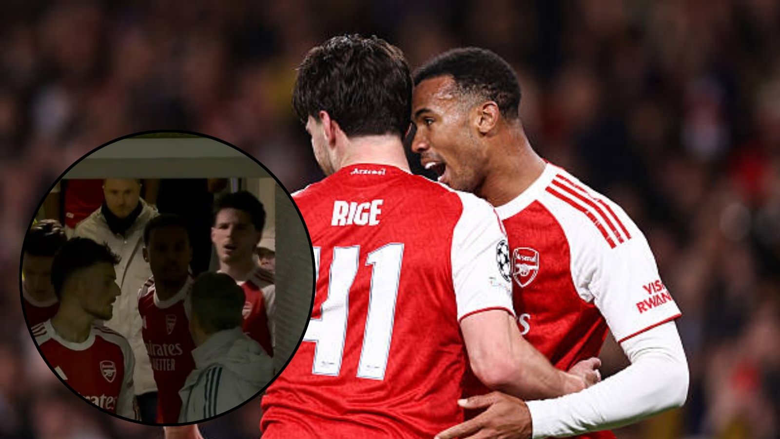 Lip-Reader Reveals Declan Rice’s Heated Tunnel Clash with Arsenal Coach Albert Stuvenberg